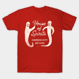 Retro Defunct House of Spirits Carson City Nevada T-Shirt